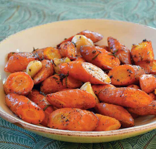 Garlic Roasted Carrots Recipe